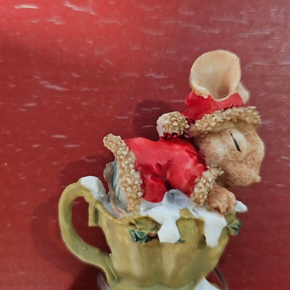 1998 The Night Before Christmas Miniature Edition And Keepsake Ornament - Picture 3 of 12